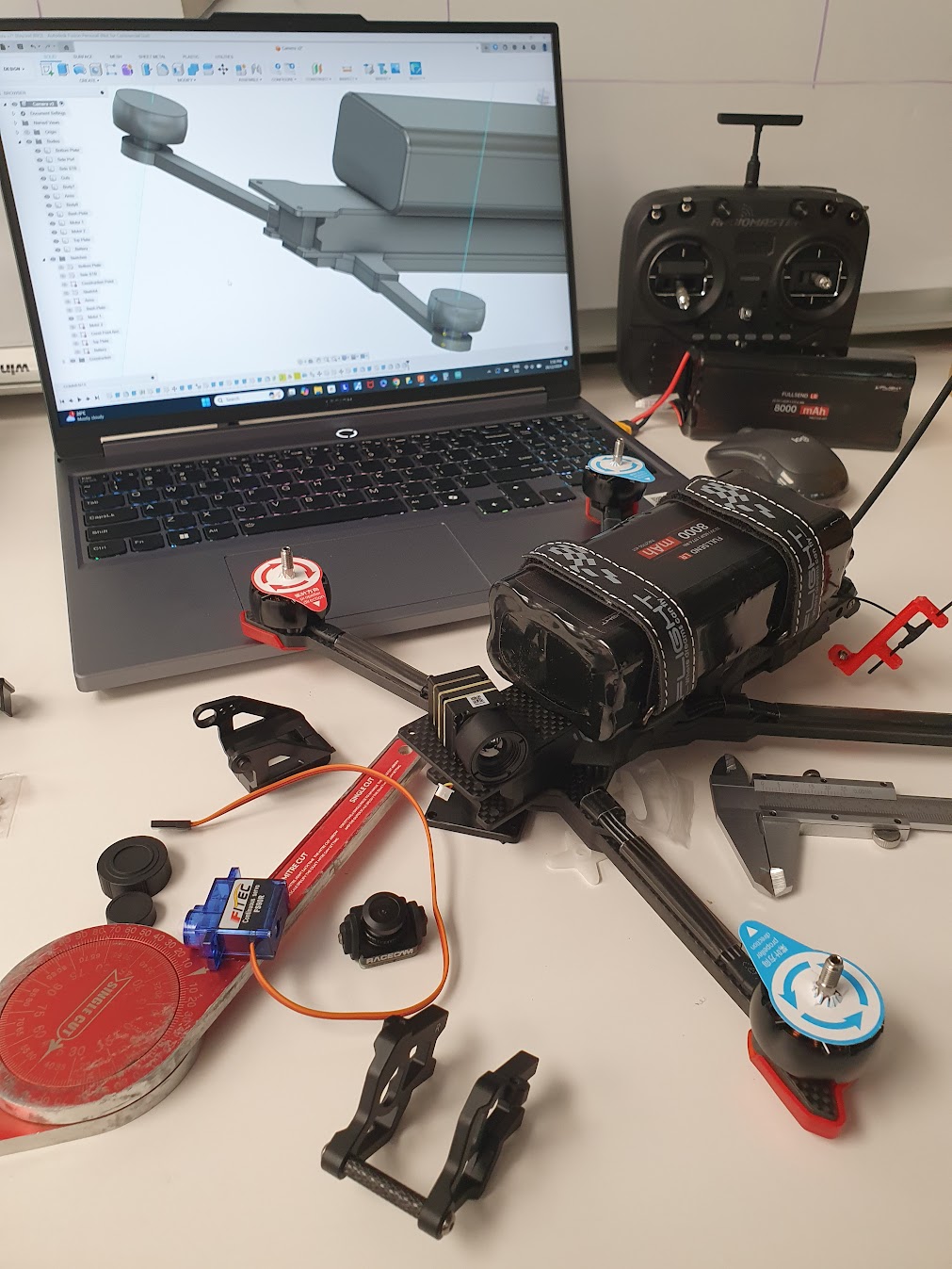 Assembled gimbal prototype